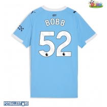 Manchester City Oscar Bobb #52 Hjemmedrakt Dame 2025-26 Kortermet